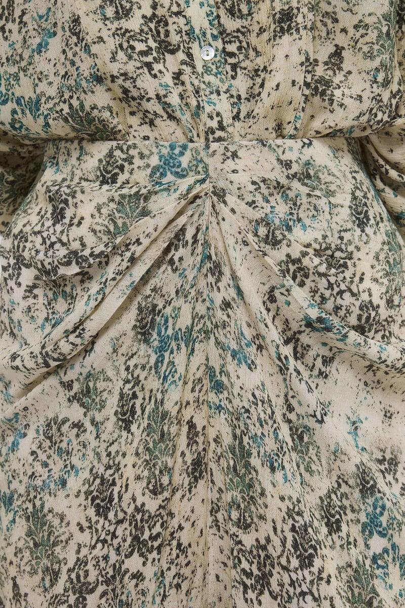 Pedro Del Hierro Falda Estampada Drapeada