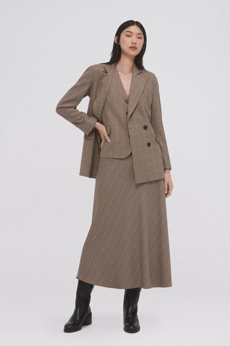 pedro del hierro Falda evasé midi