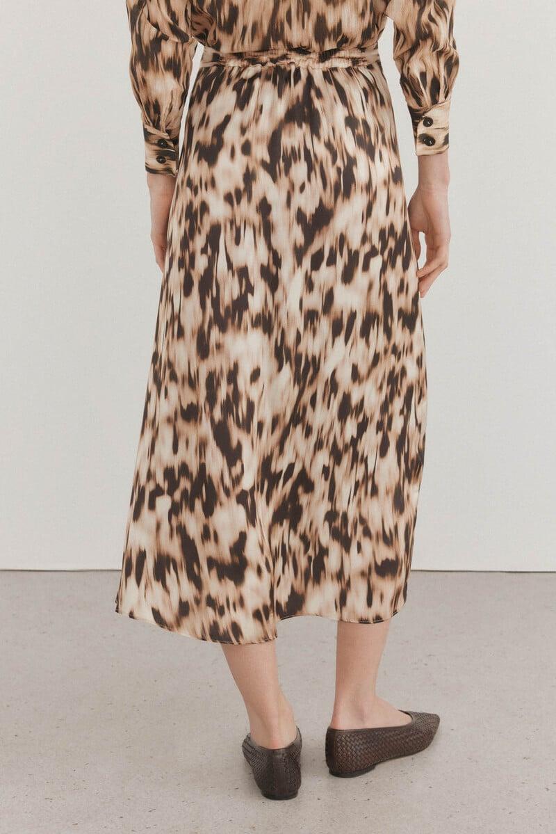 Pedro Del Hierro Falda Larga Asimétrica