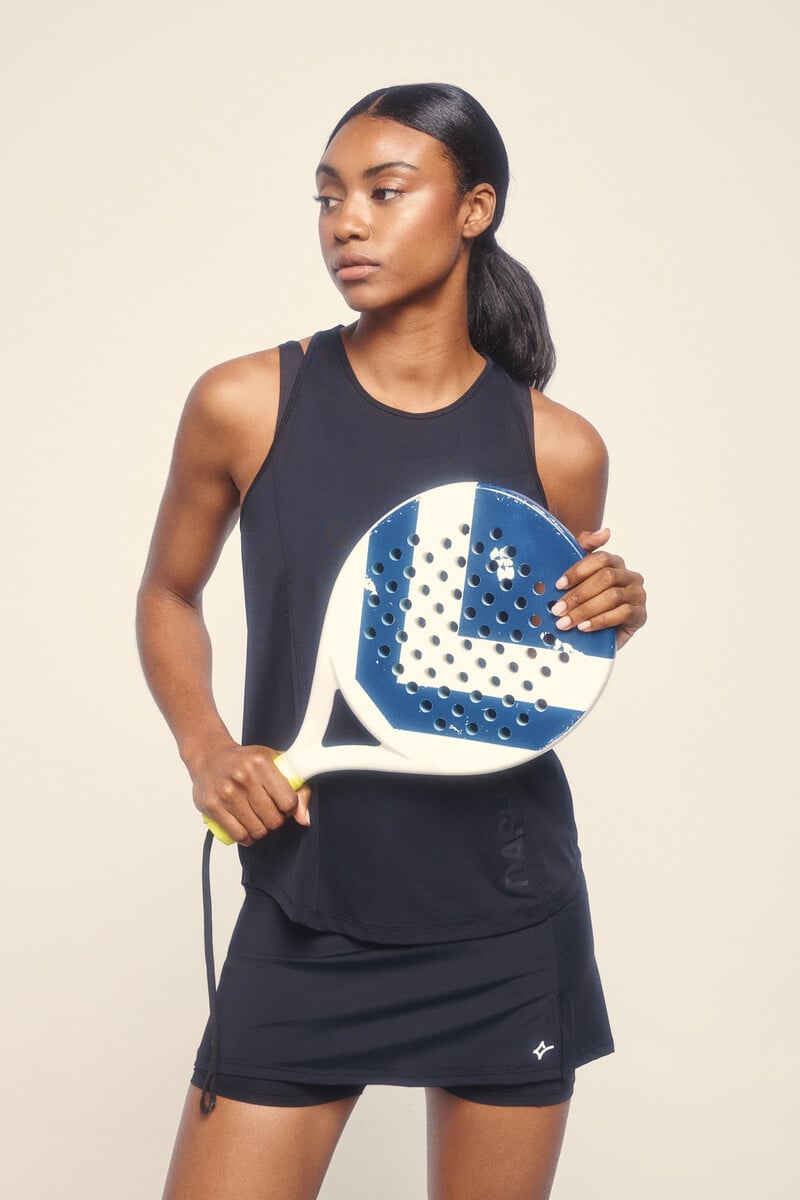 Pedro Del Hierro Falda Malla Interior Negro