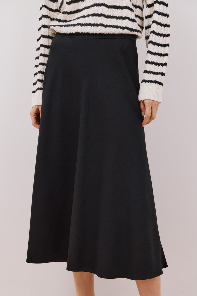 Pedro Del Hierro Falda Midi Capa