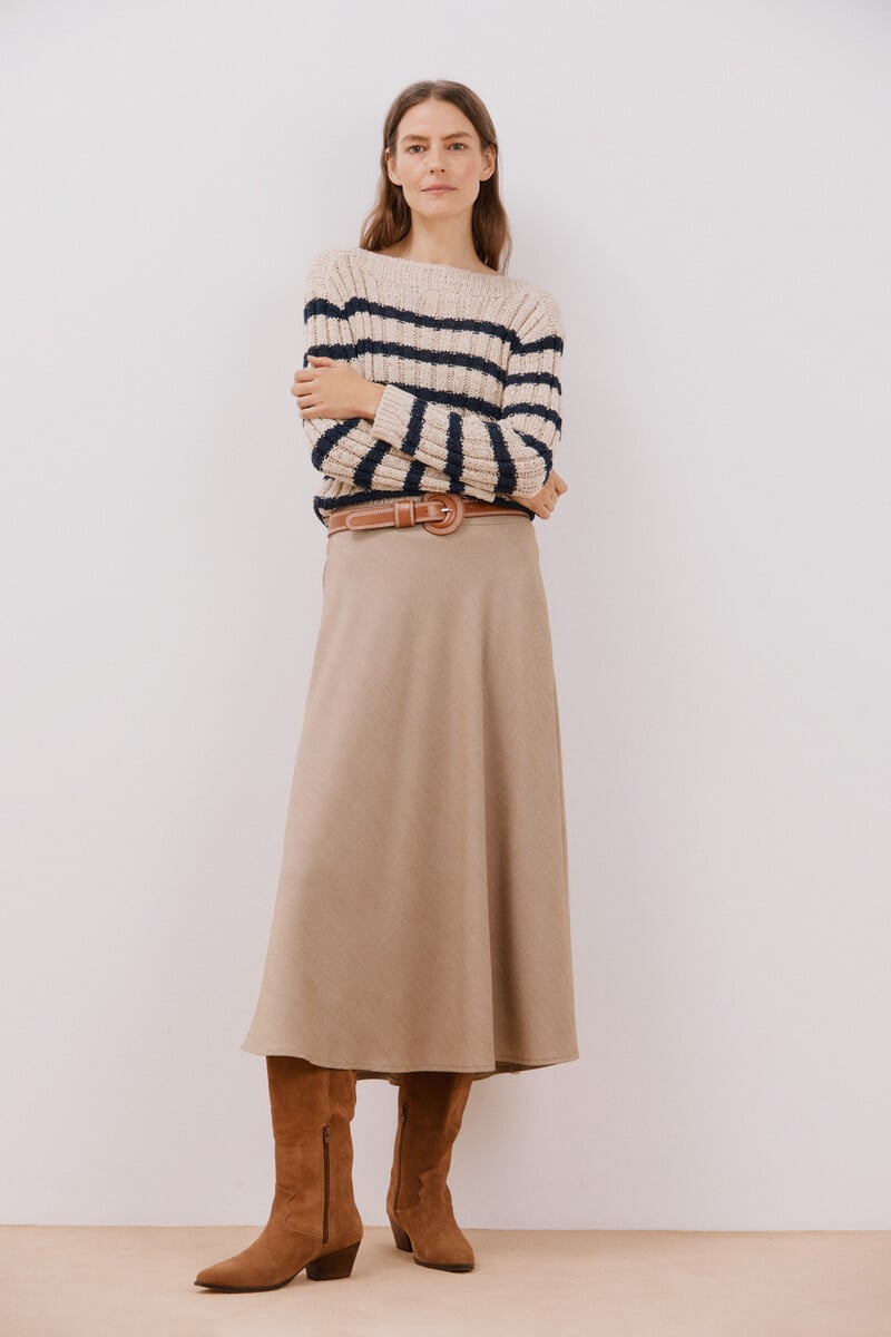 Pedro Del Hierro Falda Midi Capa