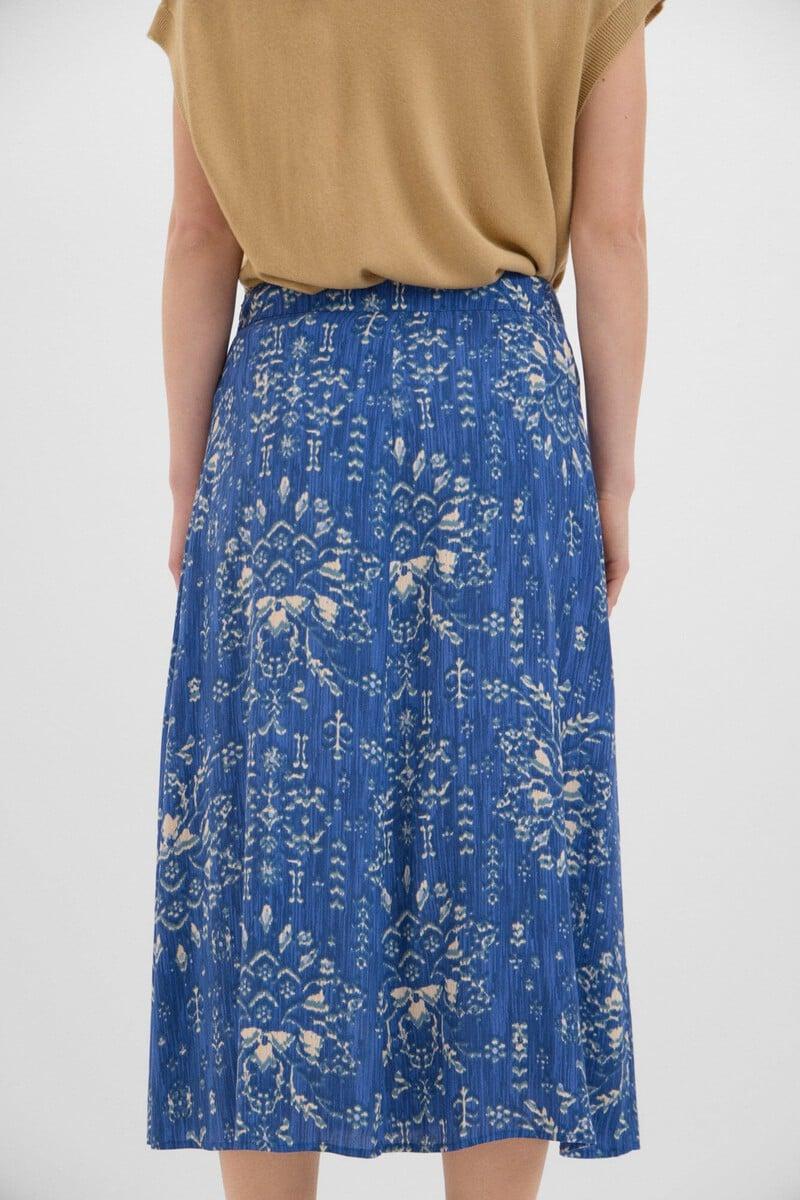 Pedro Del Hierro Falda Midi Estampada