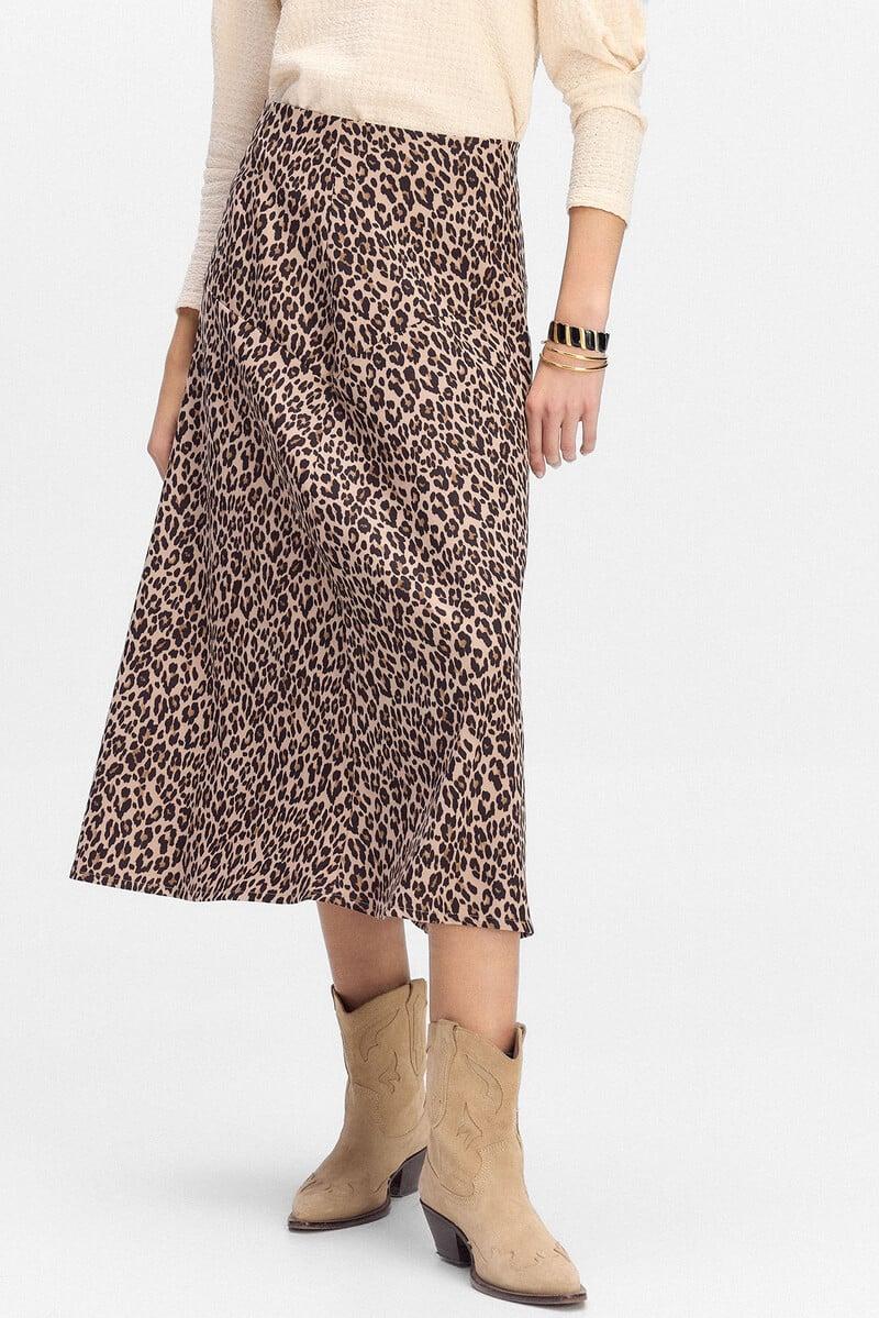 pedro del hierro Falda midi evaséefecto antelina