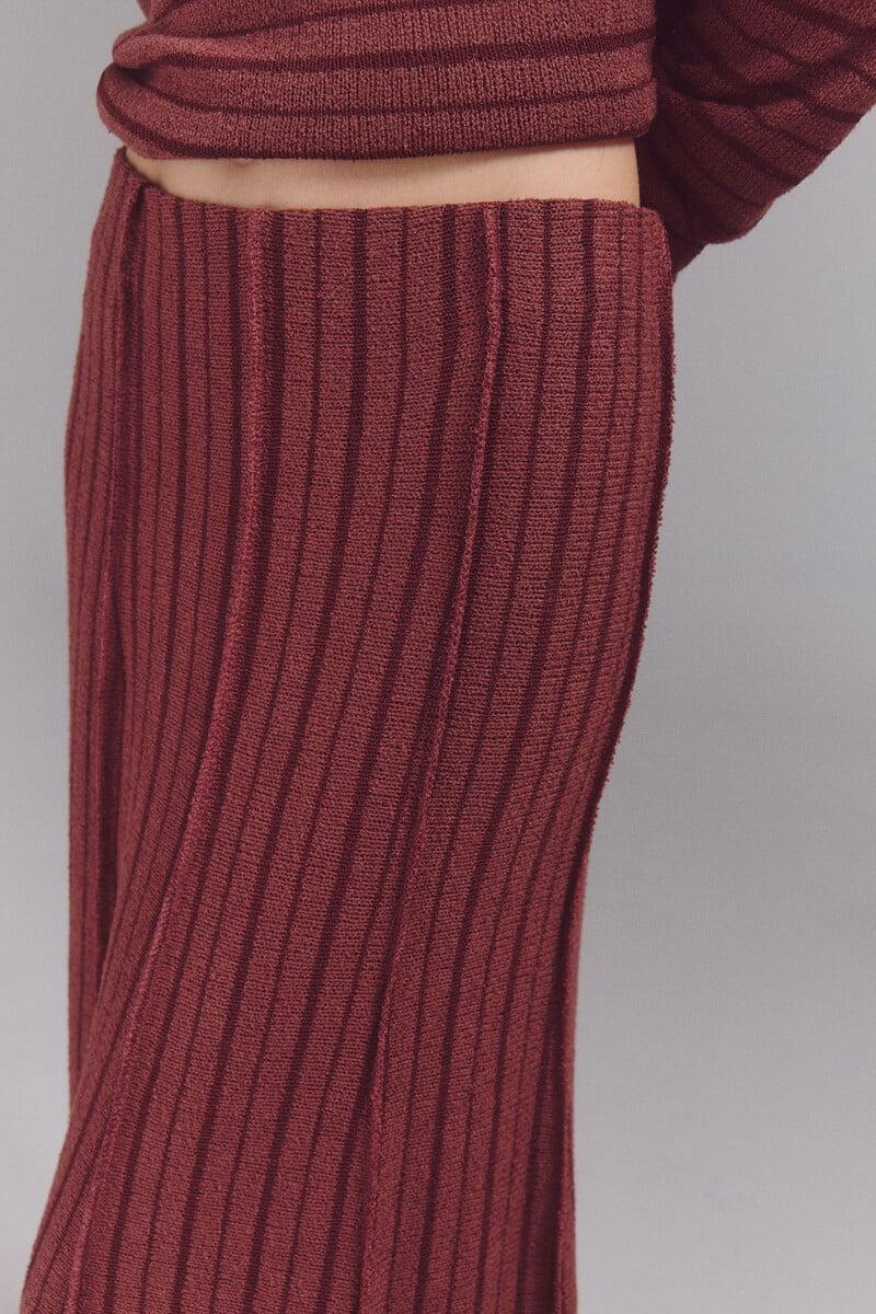 Pedro Del Hierro Falda Midi Punto