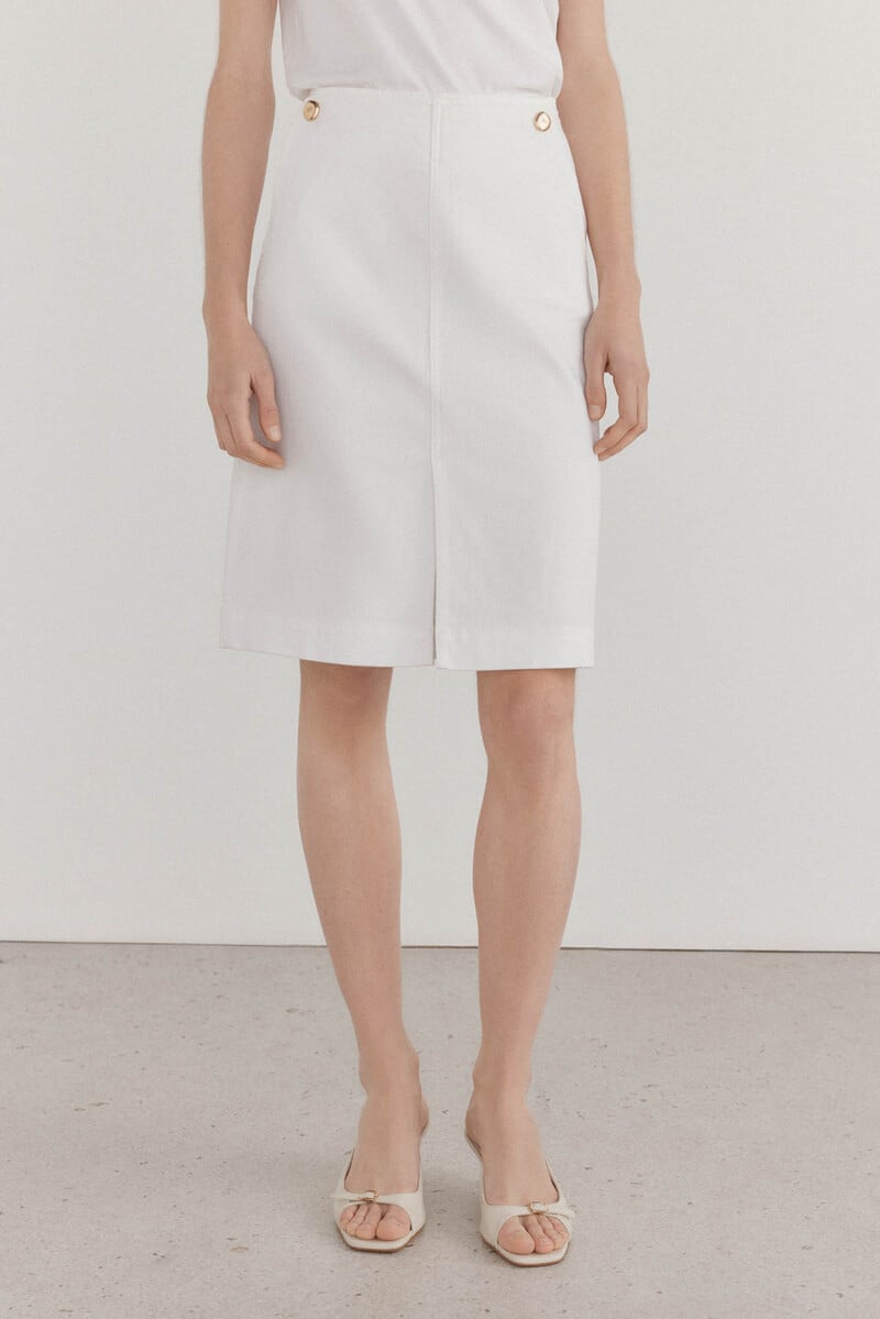 Pedro Del Hierro Falda Vaquera