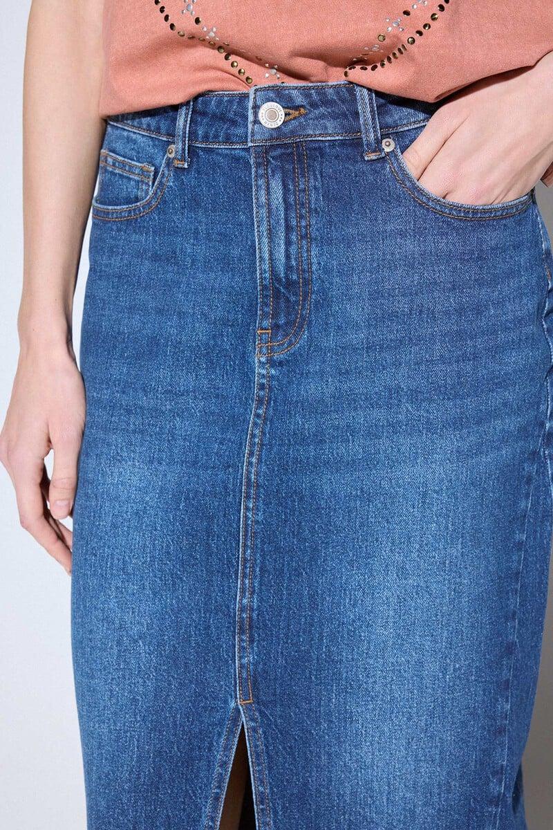 Pedro Del Hierro Falda Vaquera