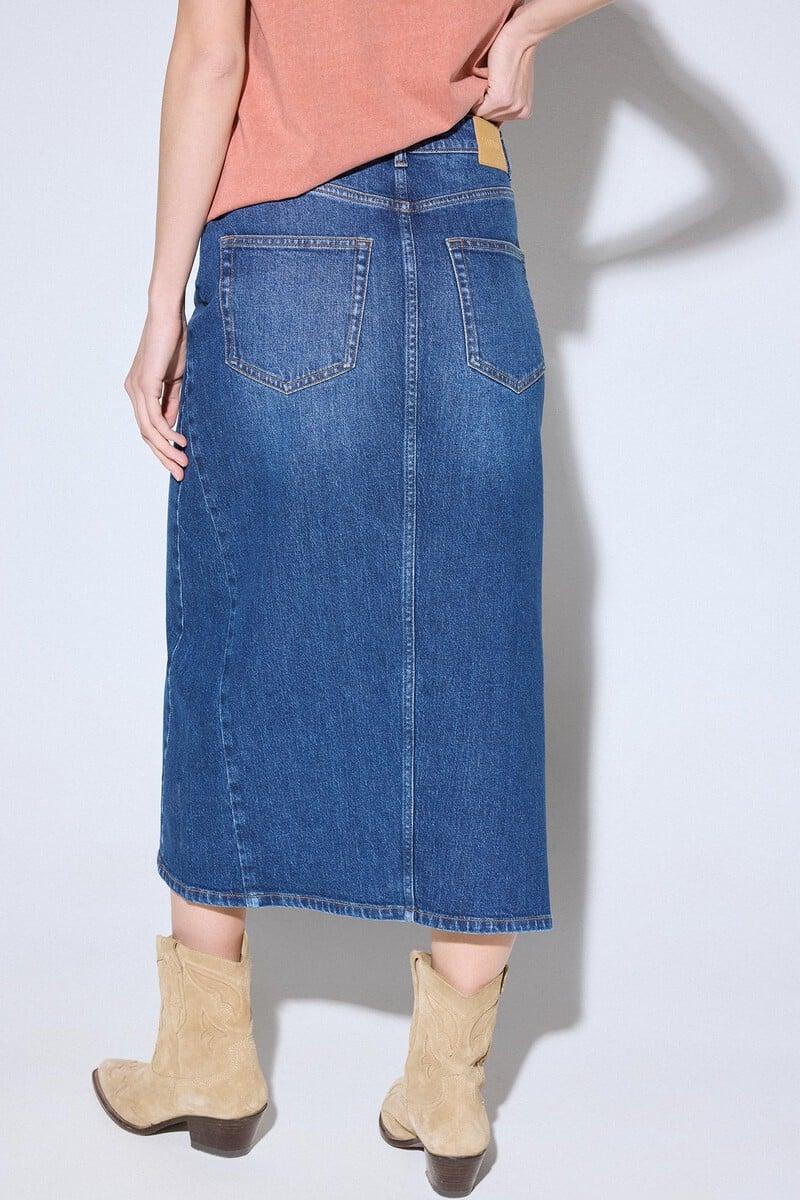 Pedro Del Hierro Falda Vaquera