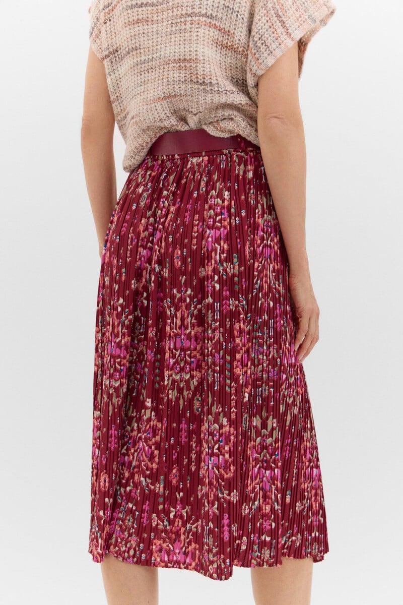 Pedro Del Hierro Falsa Plisada Con Cinturón