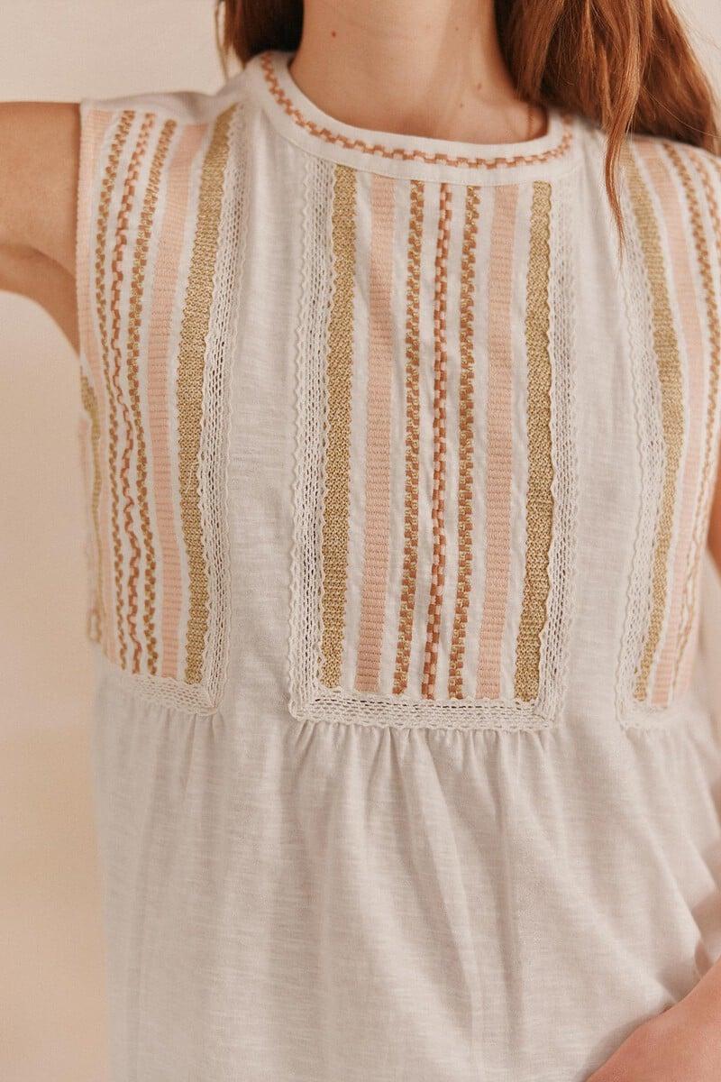 Pedro Del Hierro Felipa. Camiseta Bordada