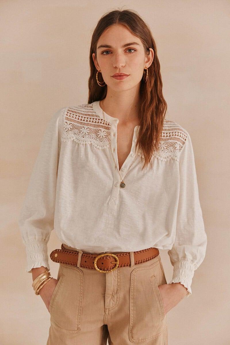 pedro del hierro Fiorella. Camiseta panadera