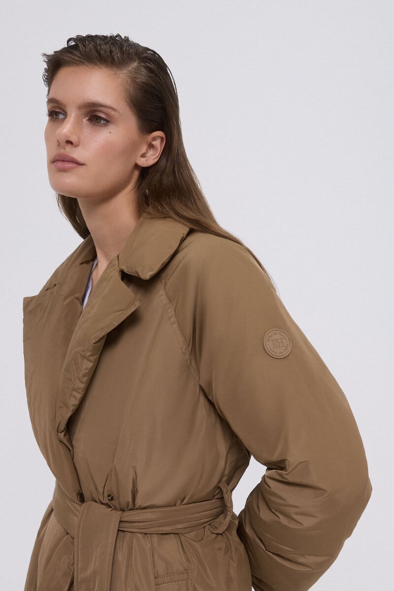 Pedro Del Hierro Gabardina Acolchada