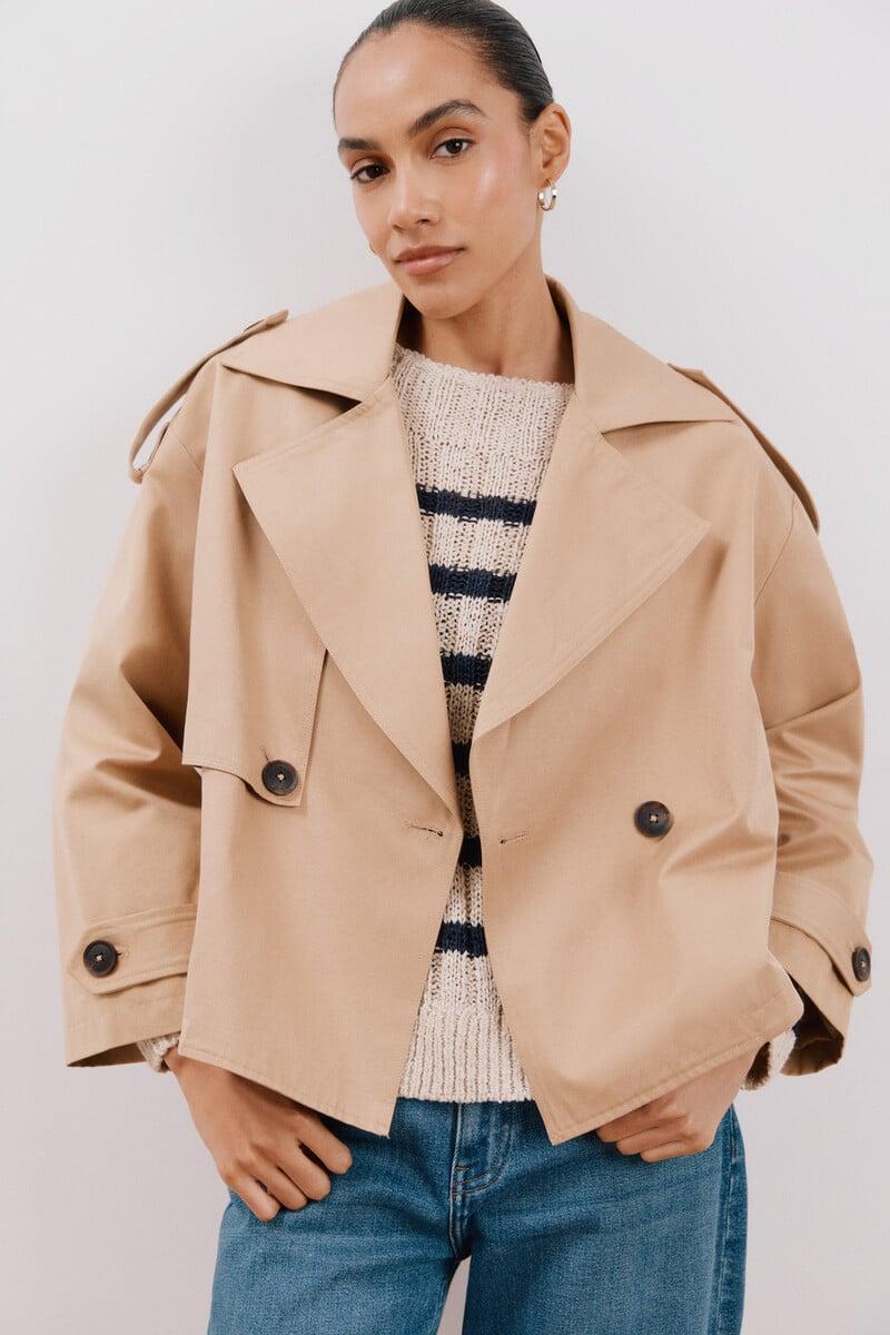 pedro del hierro Gabardina corta