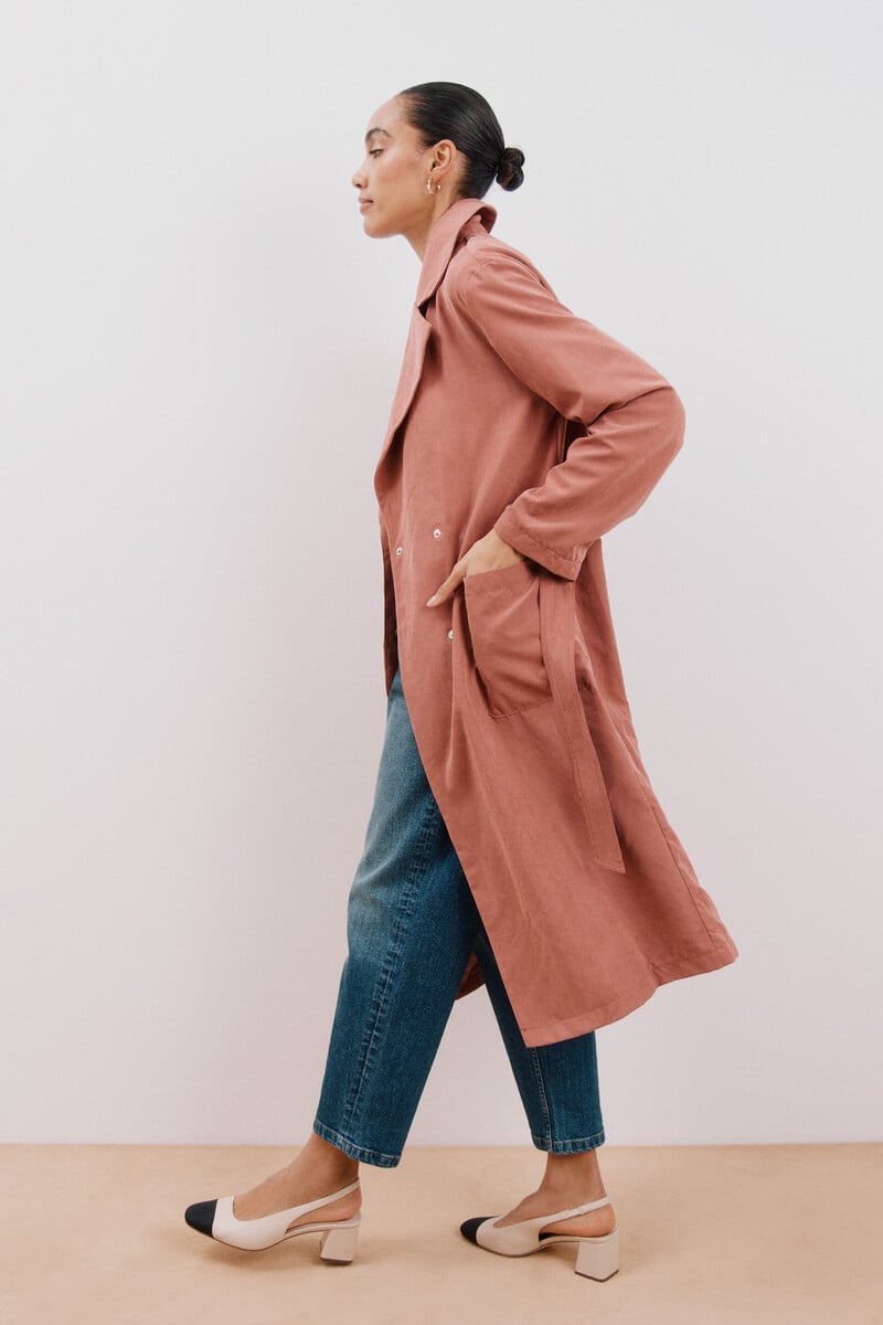 Pedro Del Hierro Gabardina Fluida Waterrepelent