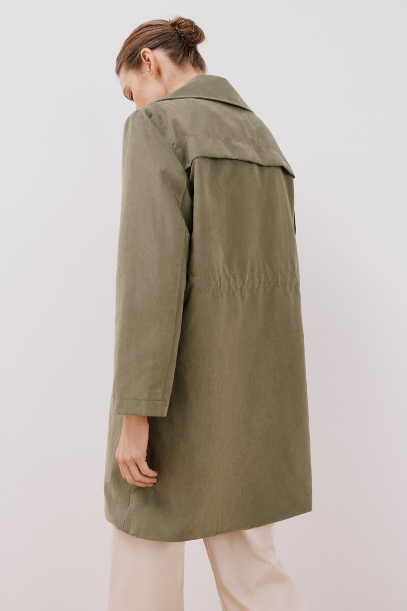 Pedro Del Hierro Gabardina Fluida Waterrrepelent