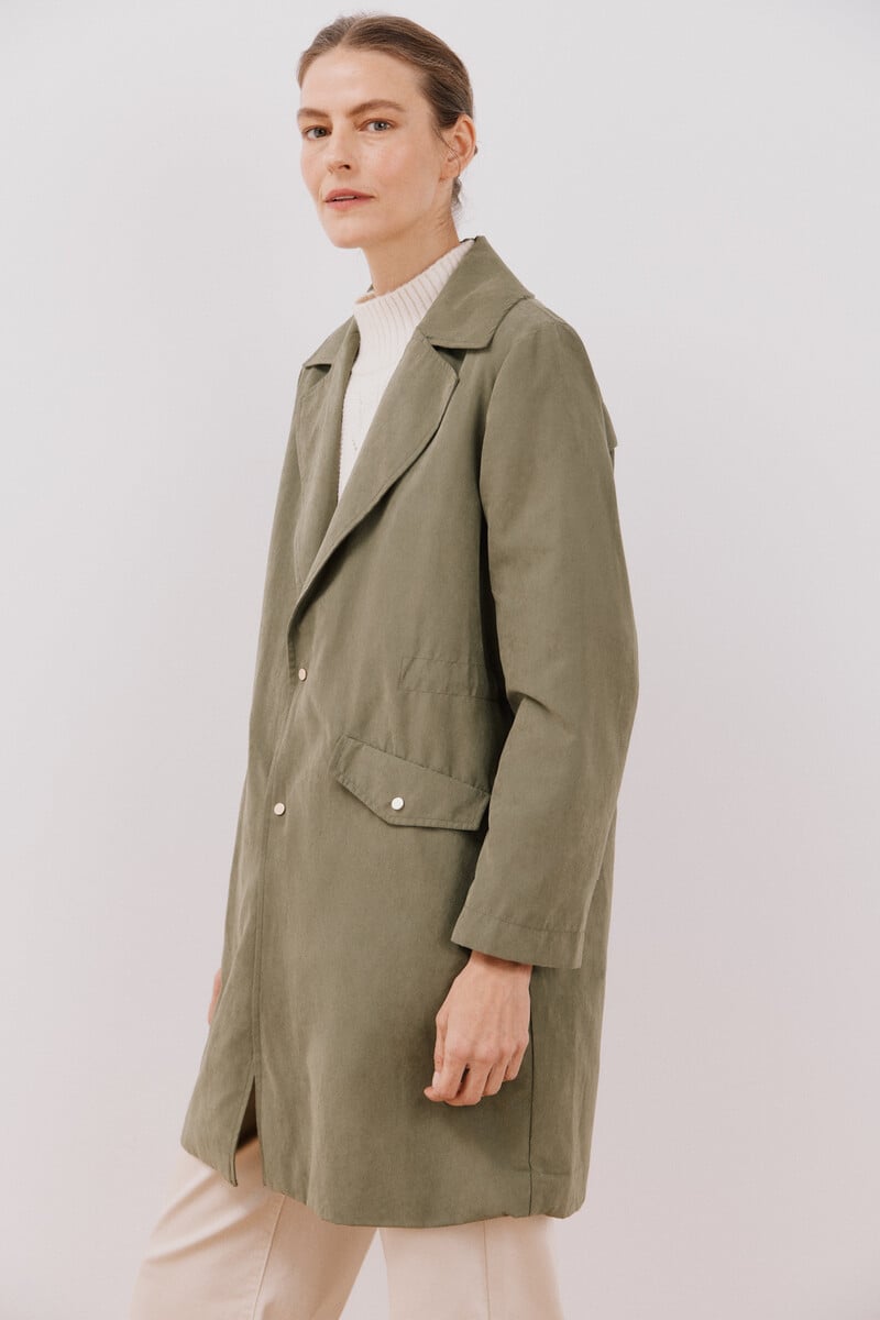 Pedro Del Hierro Gabardina Fluida Waterrrepelent