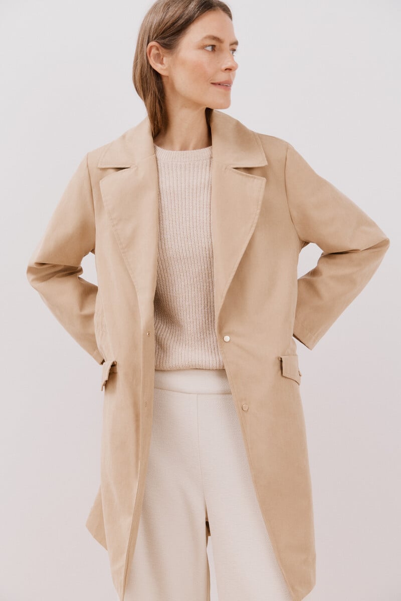 Pedro Del Hierro Gabardina Fluida Waterrrepelent