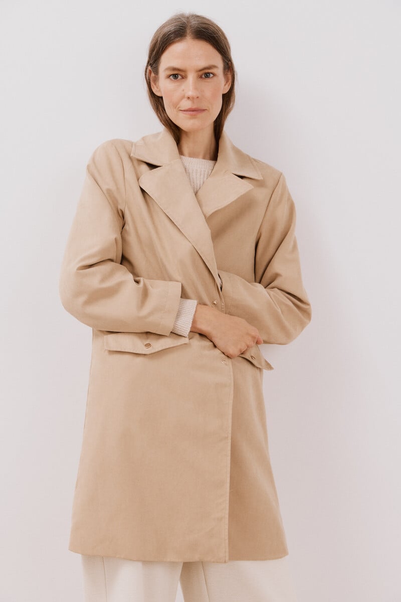 Pedro Del Hierro Gabardina Fluida Waterrrepelent