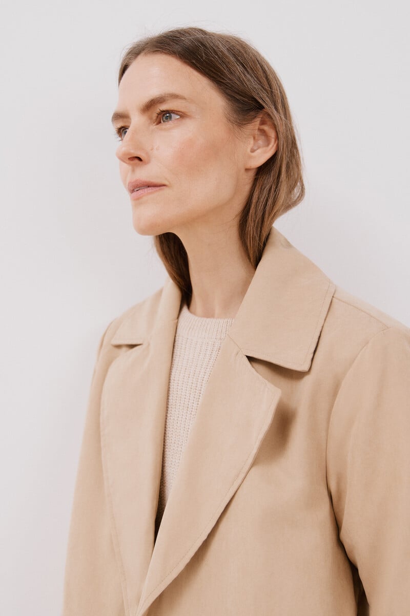 Pedro Del Hierro Gabardina Fluida Waterrrepelent