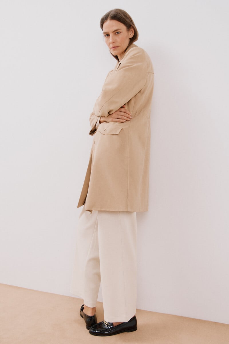 pedro del hierro Gabardina fluida waterrrepelent