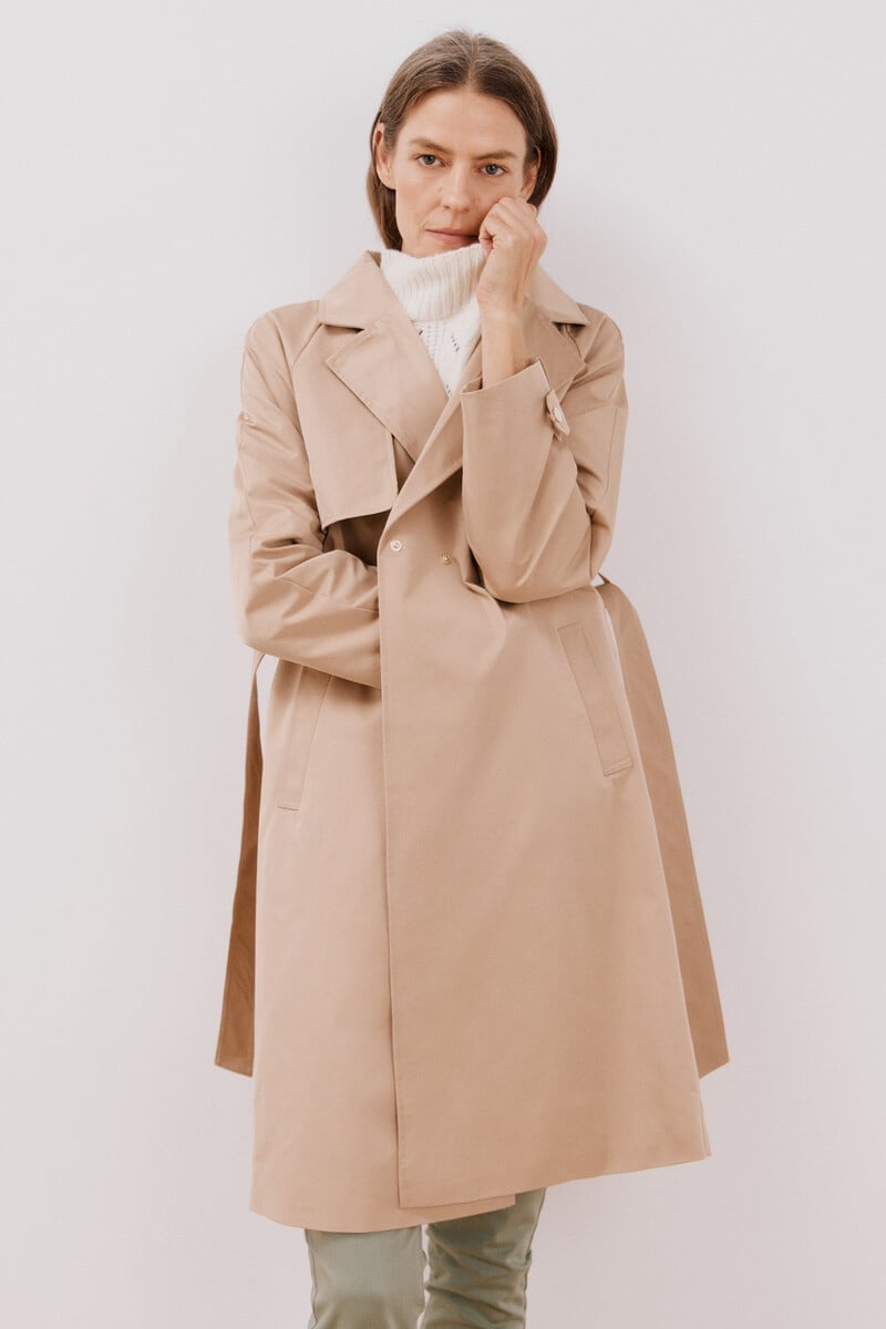 pedro del hierro Gabardina larga waterrrepelent