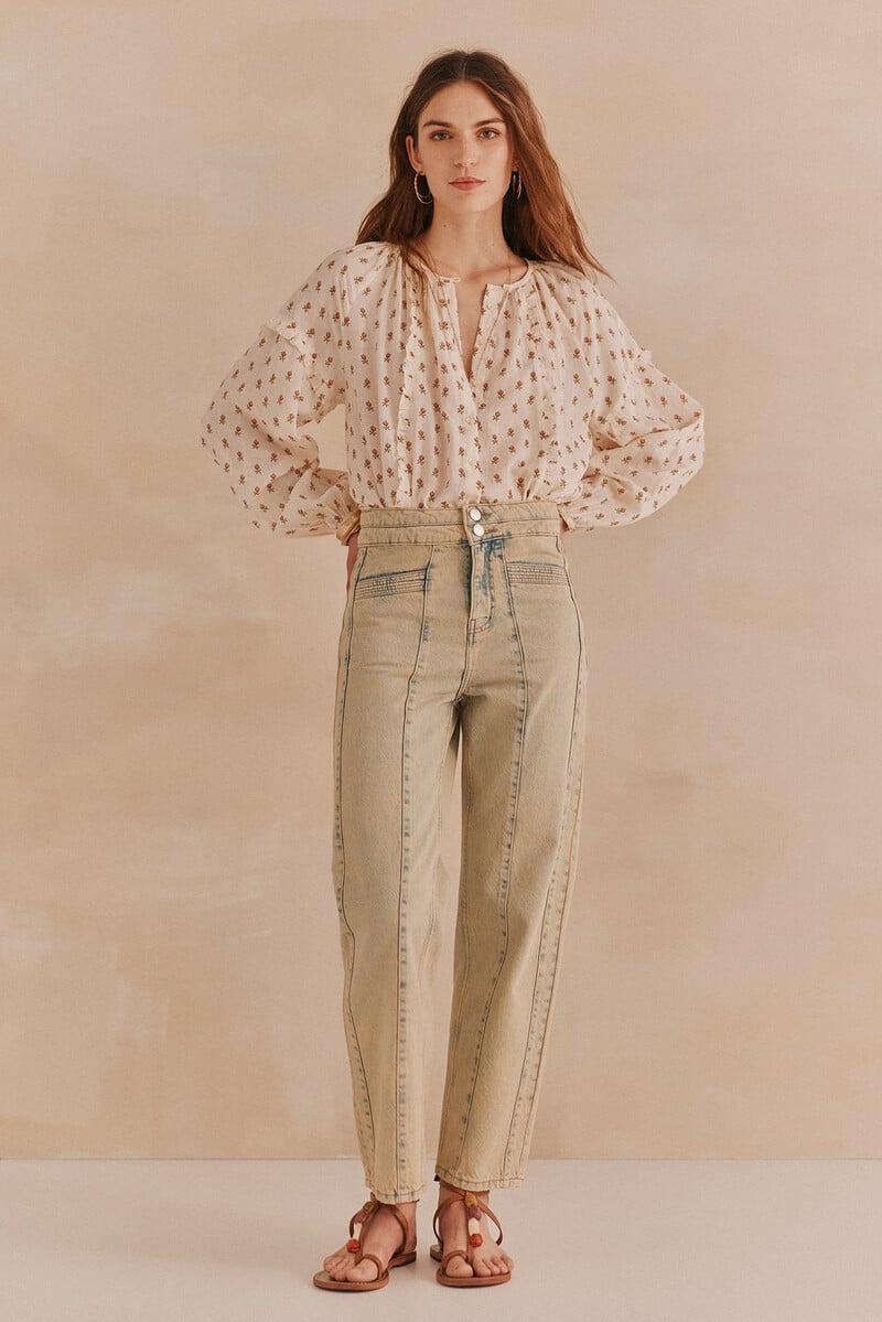 Pedro Del Hierro Gemma. Blusa Estampada