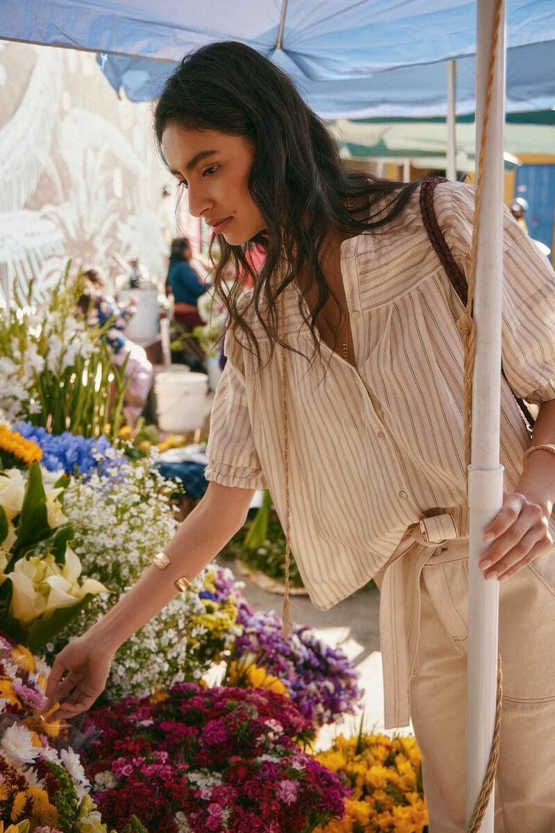 pedro del hierro Georgina. Blusa rayas