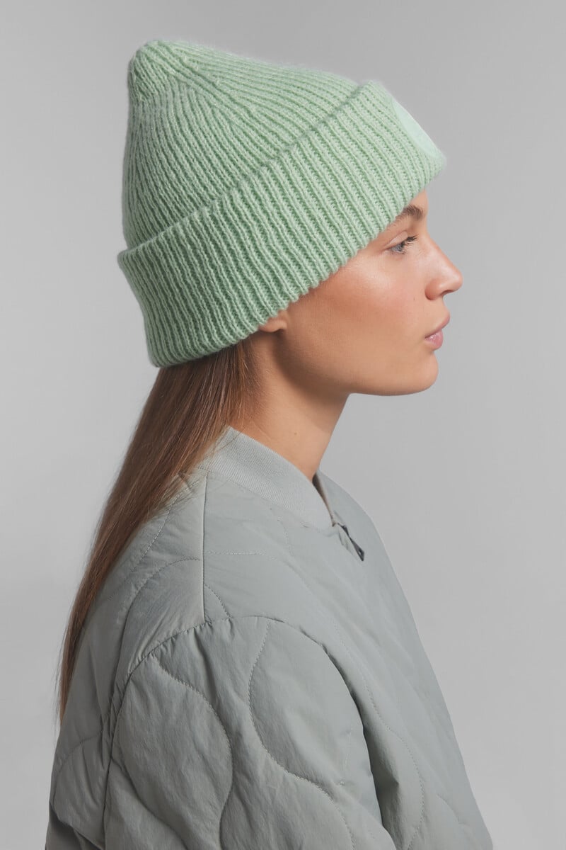 Pedro Del Hierro Gorro Tricot Logo Verde