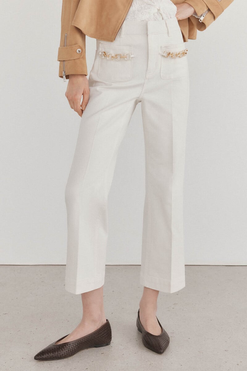 Pedro Del Hierro Jeans Flare Cropped