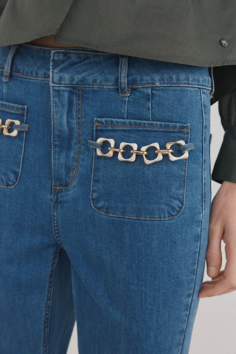 Pedro Del Hierro Jeans Flare Cropped