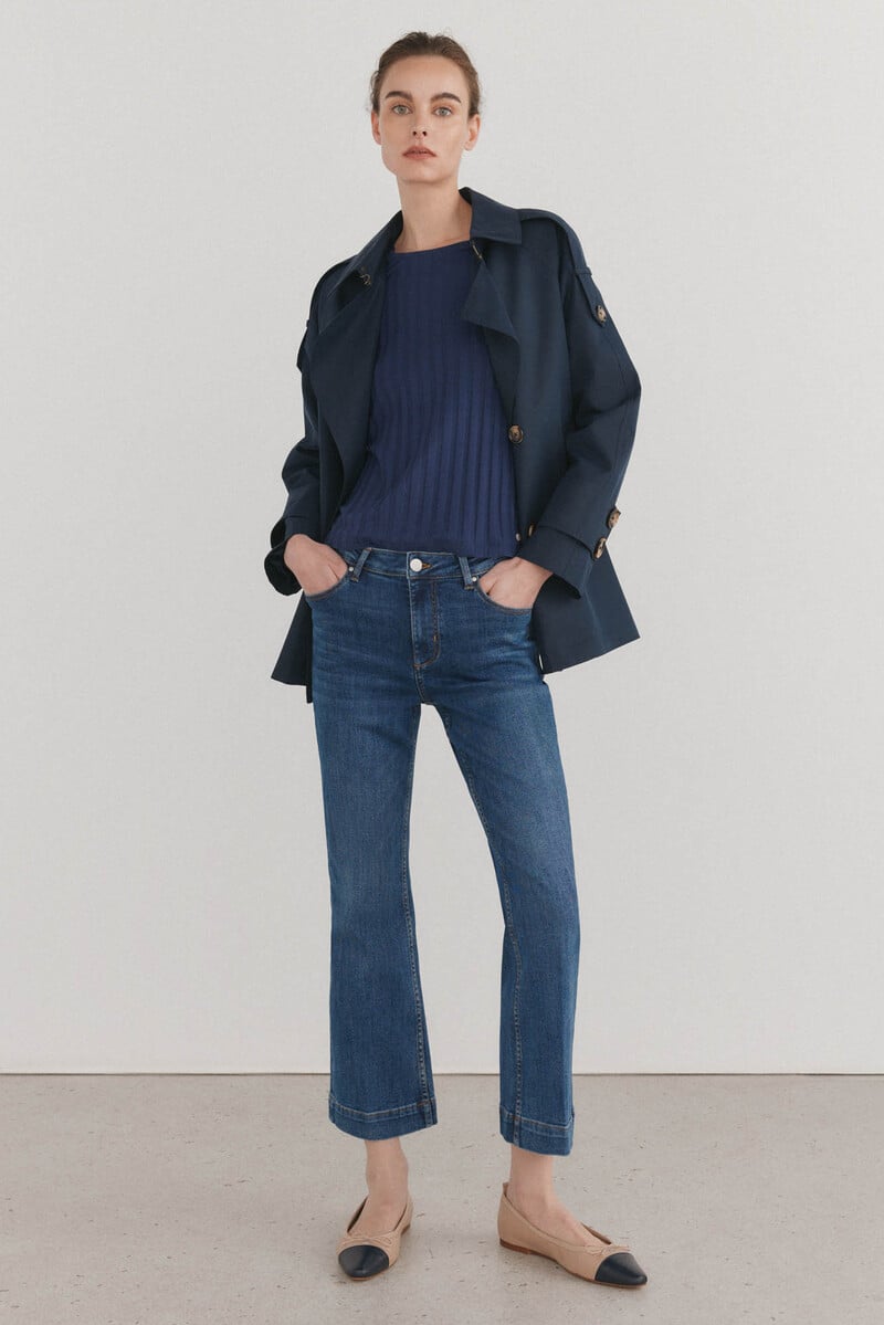 pedro del hierro Jeans flare cropped