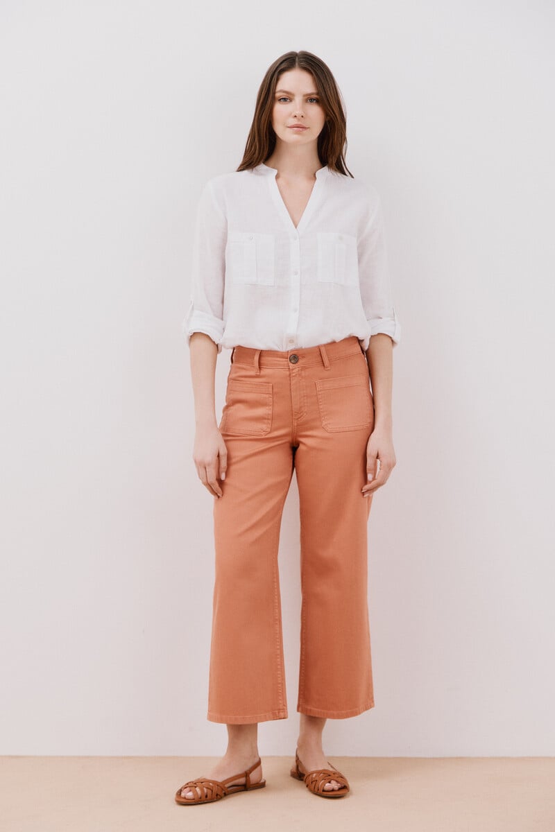 pedro del hierro Jeans marine bolsillos tencel