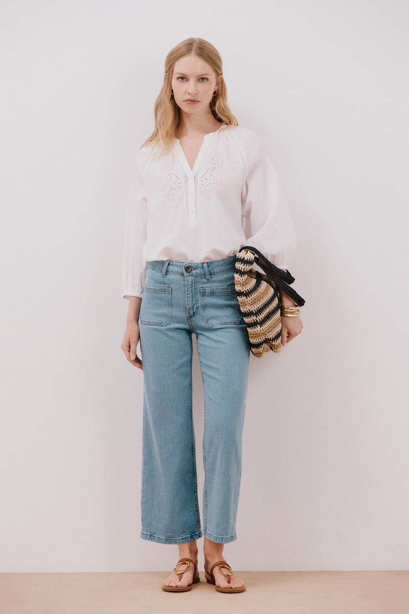 Pedro Del Hierro Jeans Marine Bolsillos Tencel