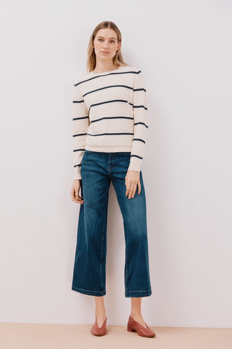 Pedro Del Hierro Jersey Bicolor Botones