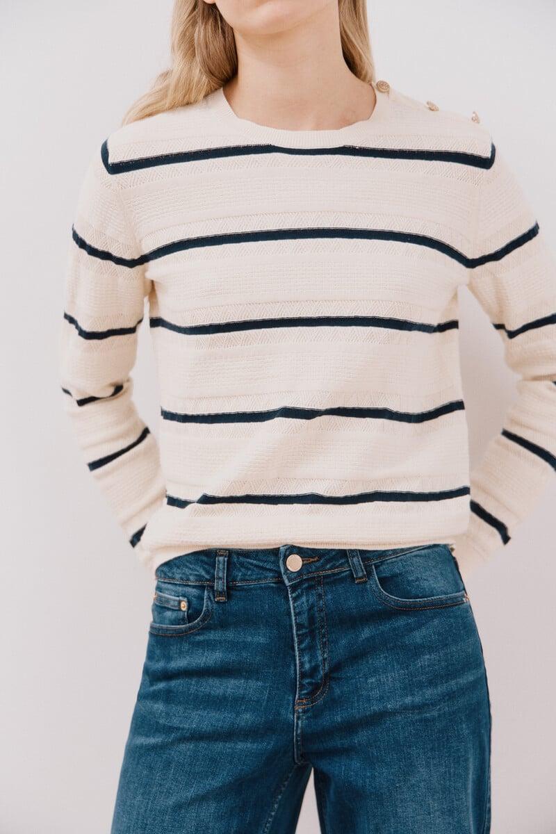 Pedro Del Hierro Jersey Bicolor Botones