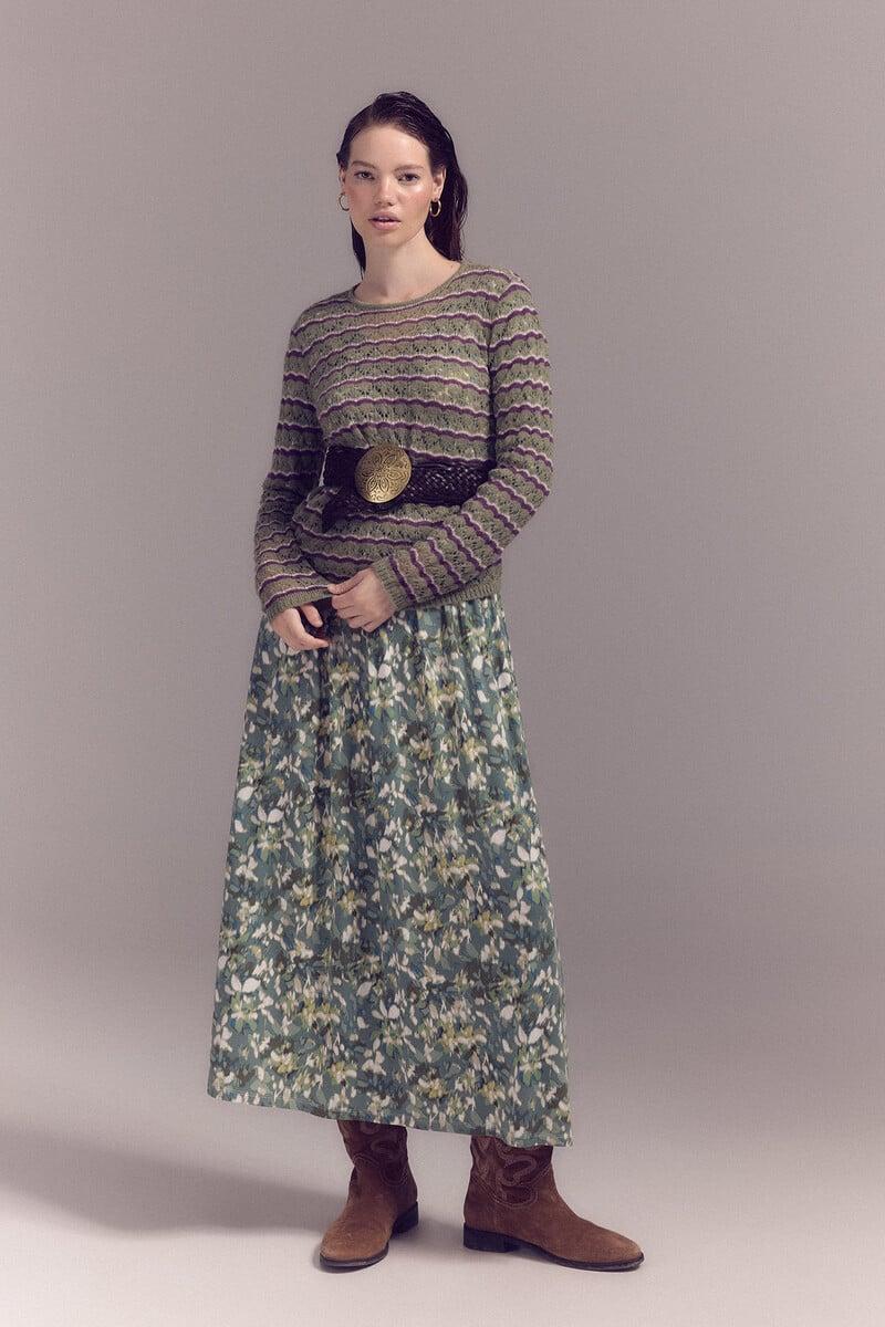 pedro del hierro Jersey calado rayas