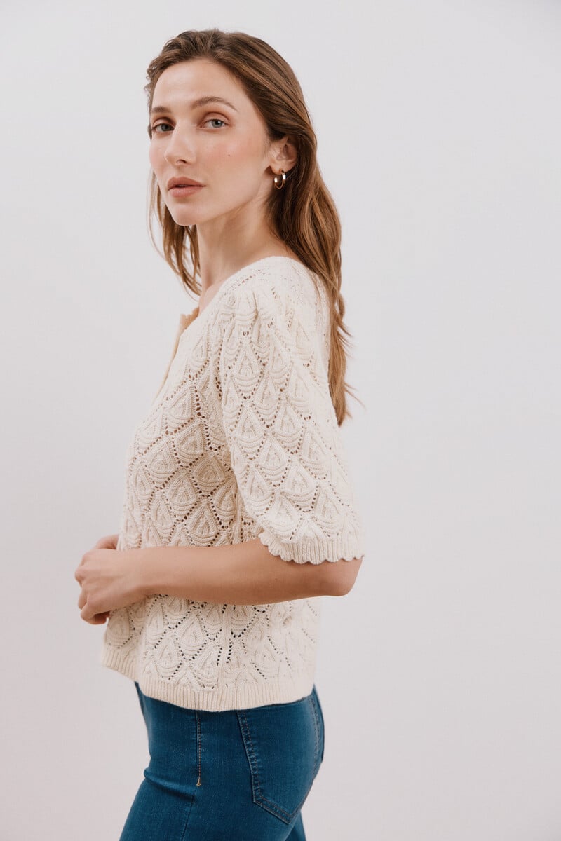 pedro del hierro Jersey calados botones