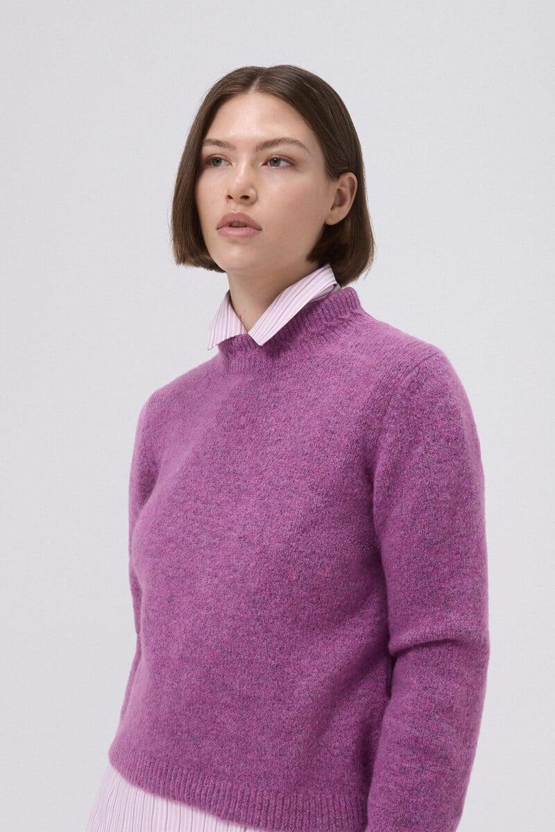 Pedro Del Hierro Jersey Cropped Detalle Ochos