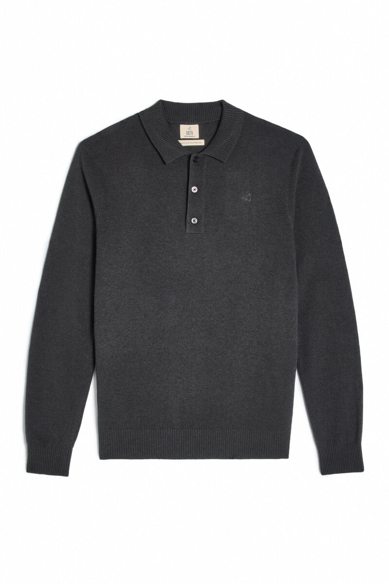 Pedro Del Hierro Jersey Cuello Polo Algodón