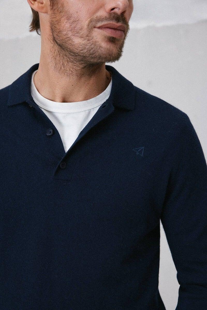 Pedro Del Hierro Jersey Cuello Polo Algodón