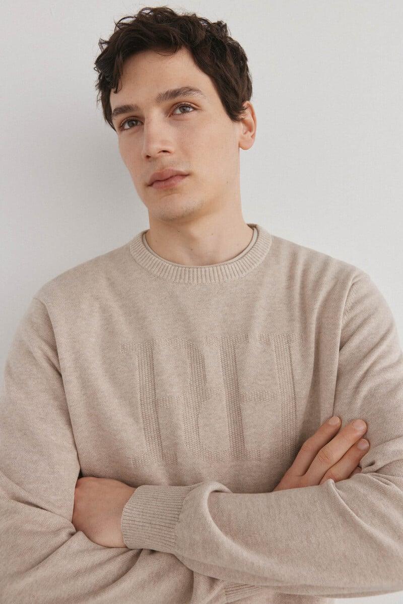 Pedro Del Hierro Jersey Cuello Redondo Logo Pecho