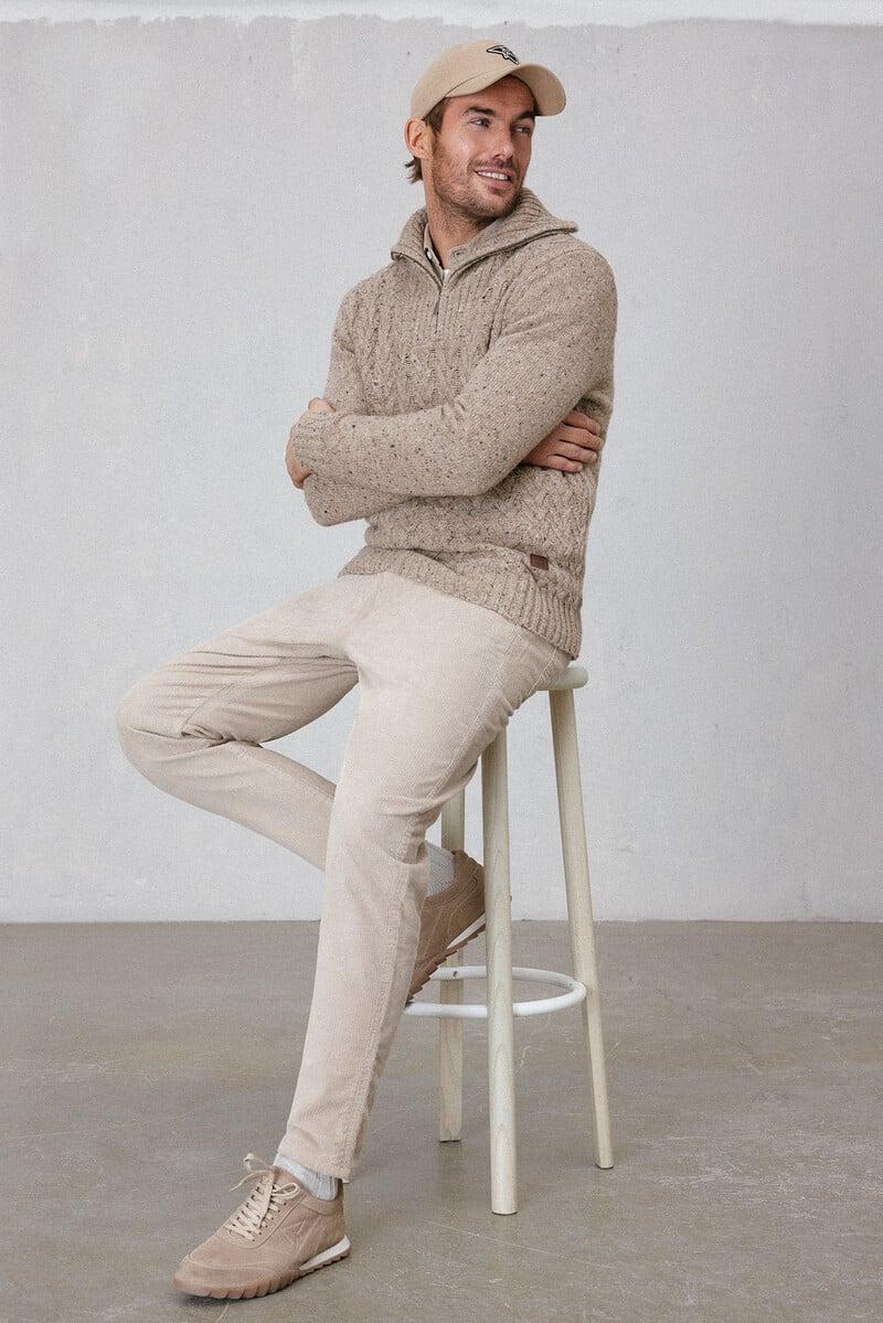 Pedro Del Hierro Jersey Cuello Semicisne