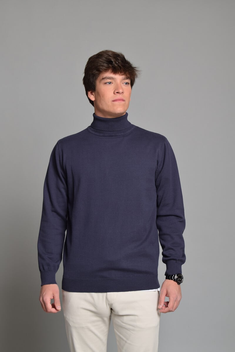 pedro del hierro Jersey Cuello Vuelto