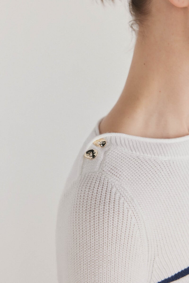 Pedro Del Hierro Jersey De Rayas Bicolor