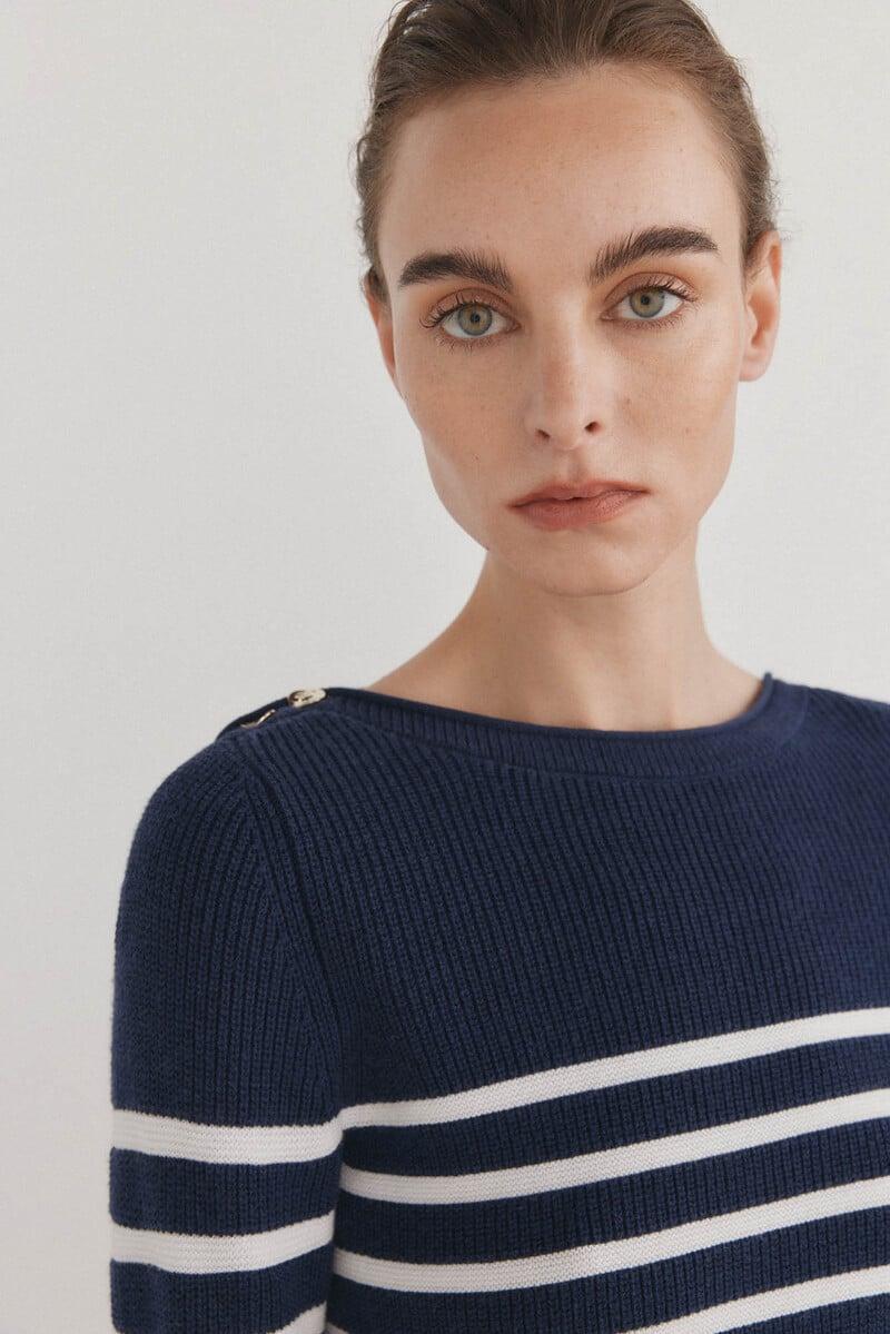 Pedro Del Hierro Jersey De Rayas Bicolor