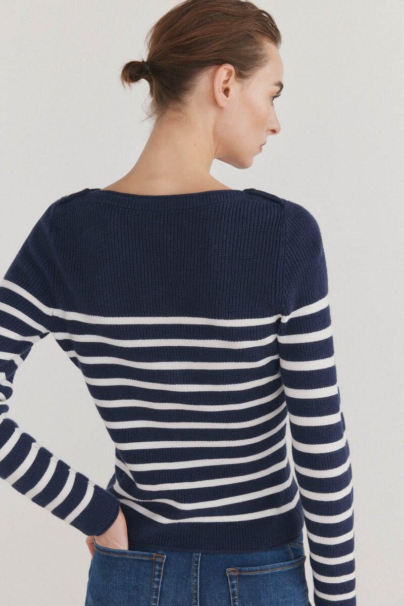 Pedro Del Hierro Jersey De Rayas Bicolor