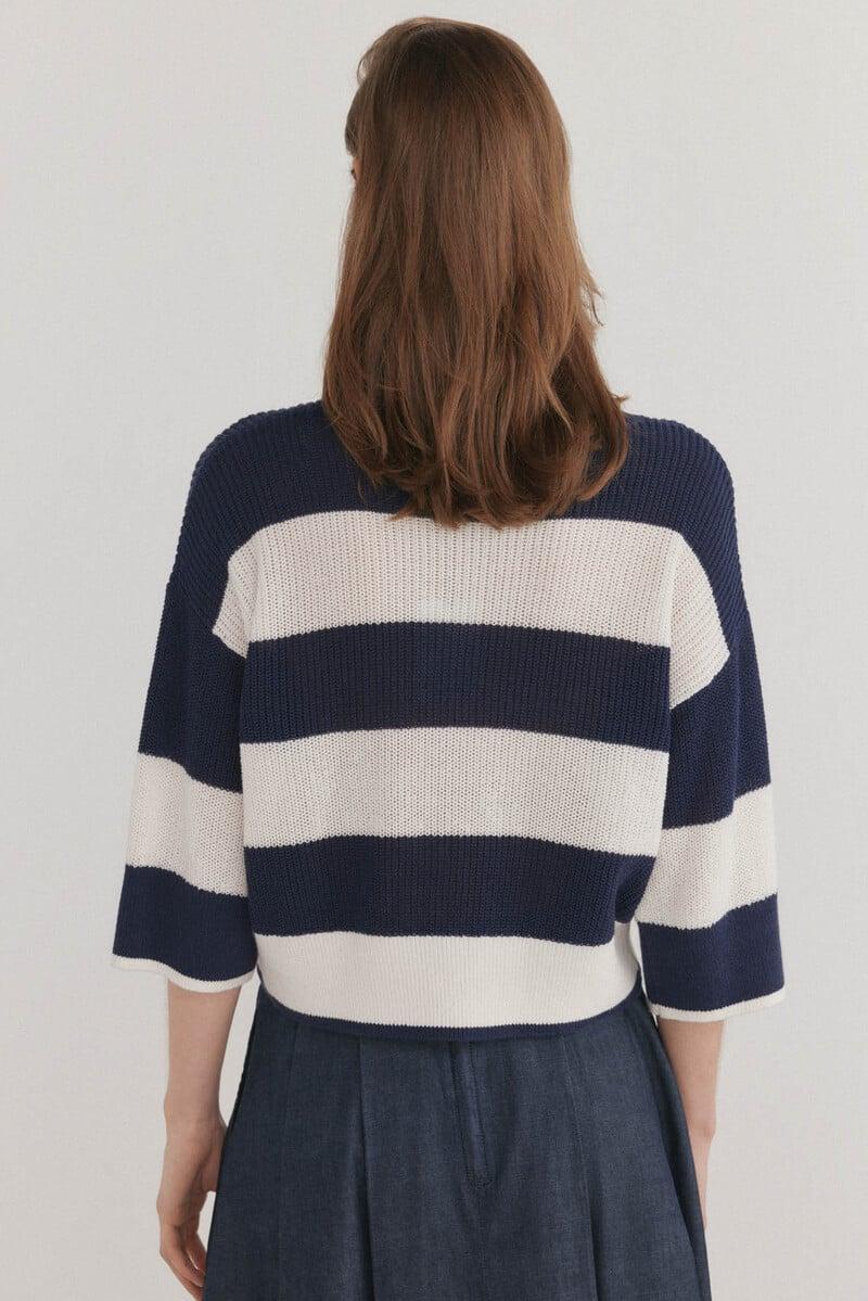 pedro Del Hierro Jersey De Rayas Manga Corta