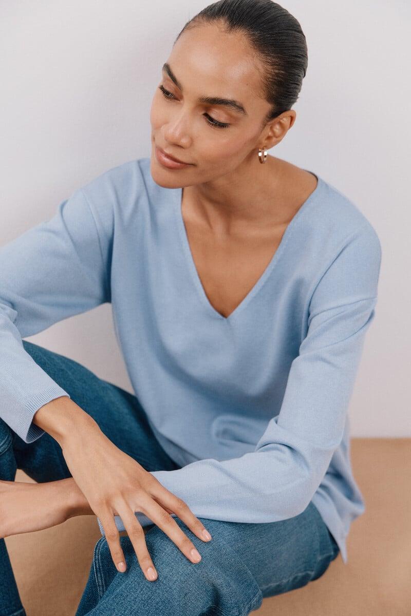 Pedro Del Hierro Jersey Escote Pico