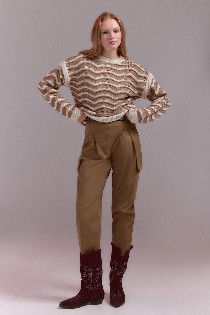 Pedro Del Hierro Jersey Estrcuctura Onda Bicolor