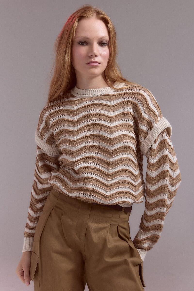 Pedro Del Hierro Jersey Estrcuctura Onda Bicolor